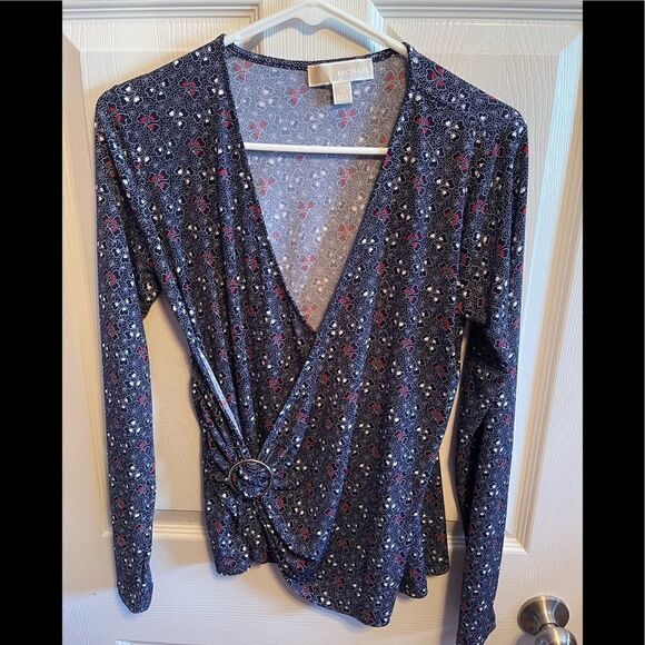 Michael Michael Kors heart blouse sz XS - Picture 1 of 5